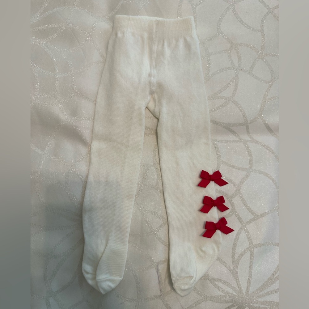 Janie & Jack Baby Tights size 0-6 months